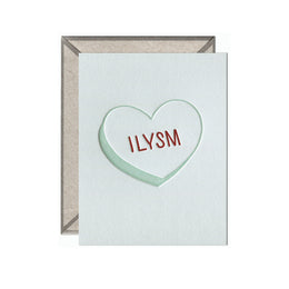 ILYSM Heart, Ink Meets Paper