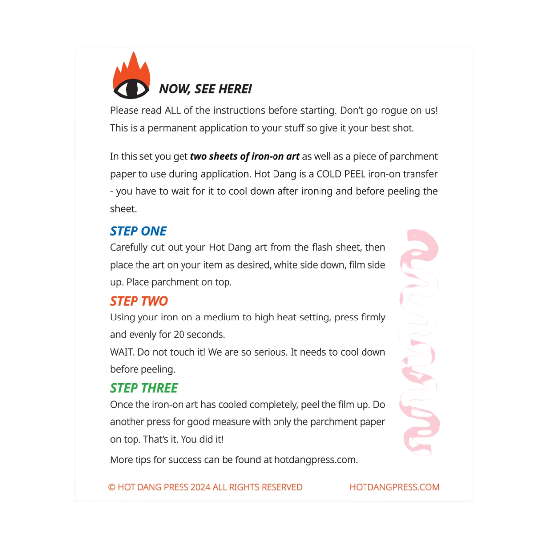 Buddies Tini Iron-on