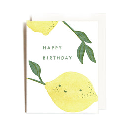 Lemony Birthday, Homework Letterpress