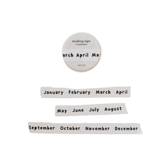 Lettering.01 Washi Tape