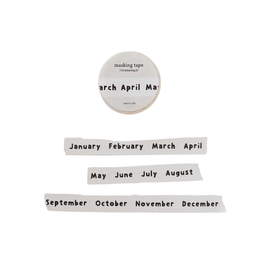 Lettering.01 Washi Tape