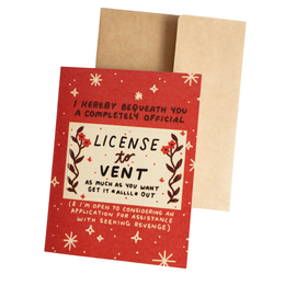 License to Vent Punch Out, Stay Home Club