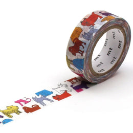 Lisa Larson Colorful Dog Washi Tape