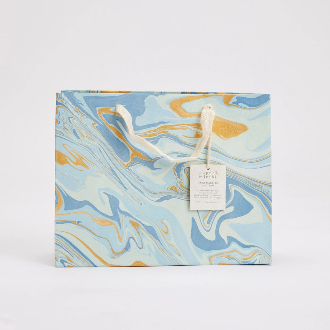 Blue Marble Celebration Gift Bag