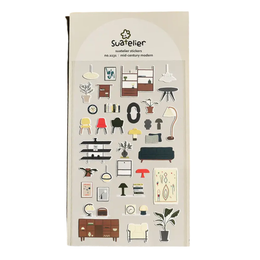 Mid Century Modern Stickers