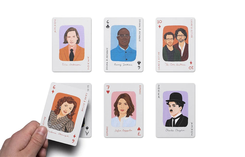 Movie Genius Playing Cards