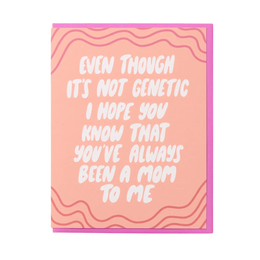 Not Genetic, And Here We Are