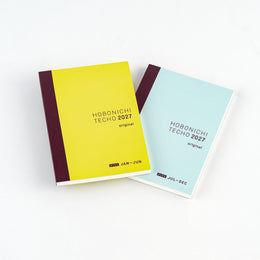 Hobonichi 2027 Techo Original A6 Avec Japanese Set of 2