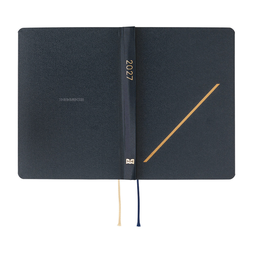 Hobonichi 2027 Techo Original A6 HON Navy Slash