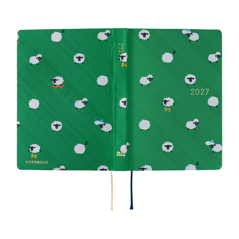 Hobonichi 2027 Techo Original A6 HON Sheep Sheep Sheep