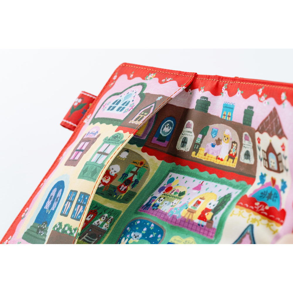 Hobonichi 2027 Techo Original A6 Yumi Kitagashi White Cat House Cover