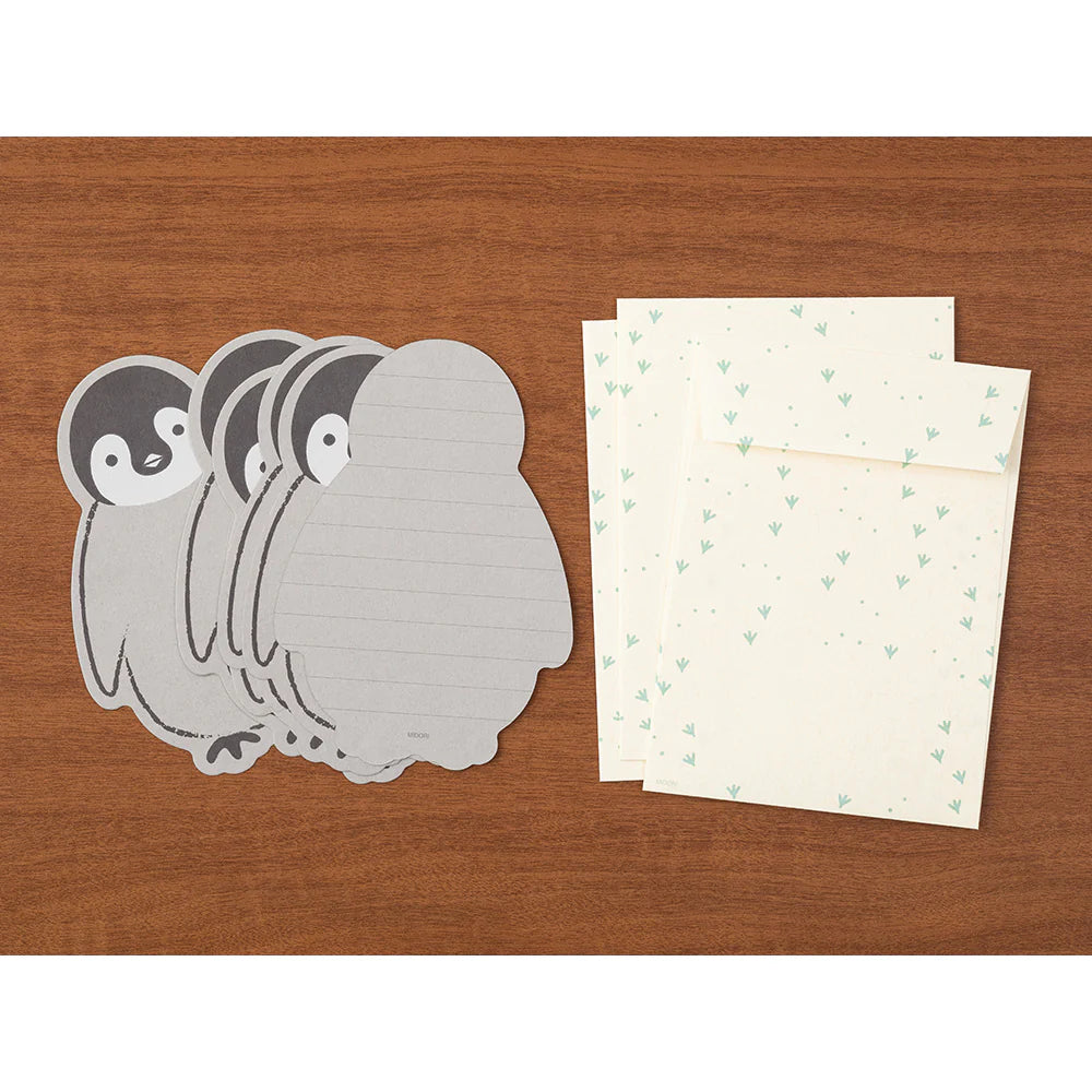 Die-Cut Letter Penguin, Midori