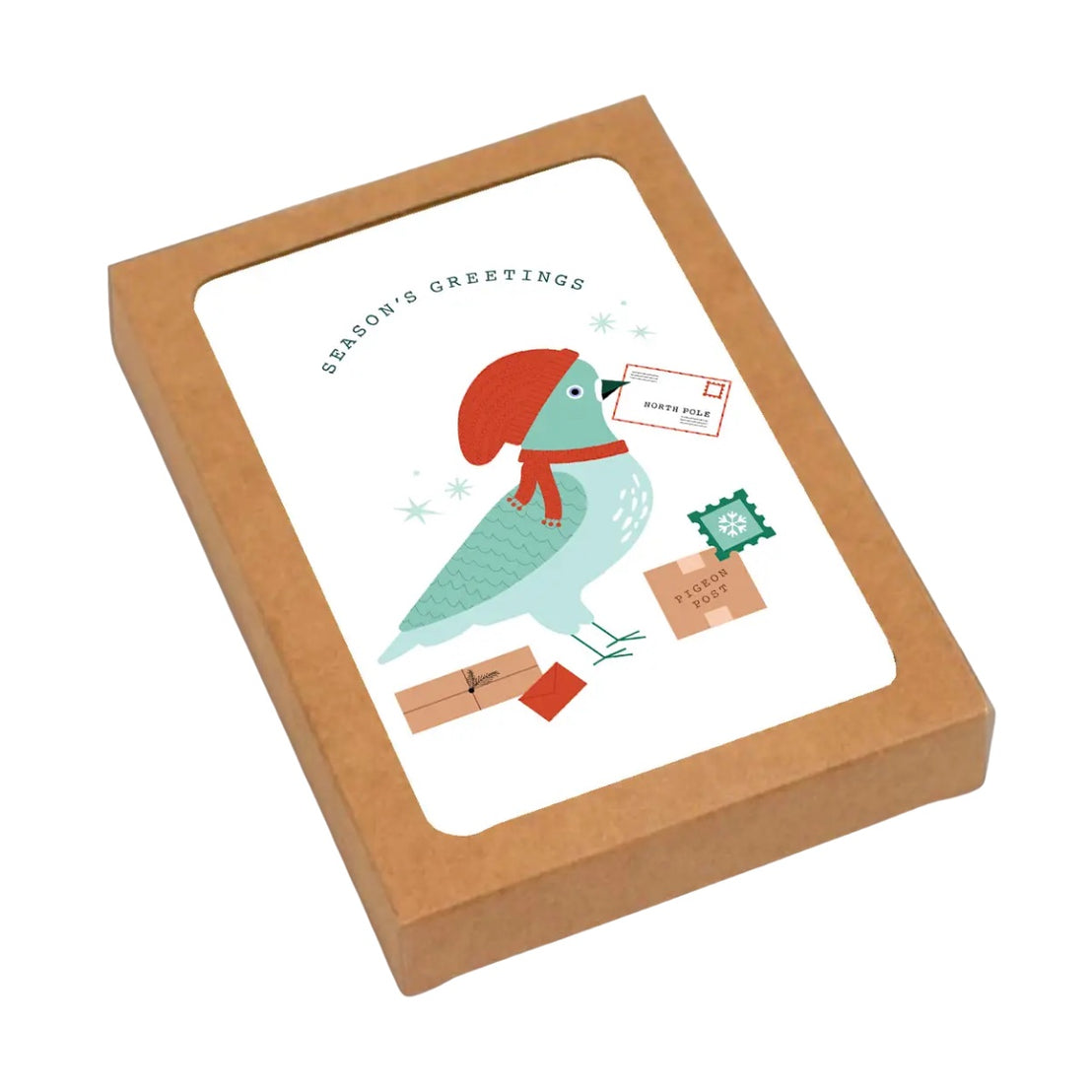 Season's Greetings Pigeon Boxed Set, Spaghetti & Meatballs