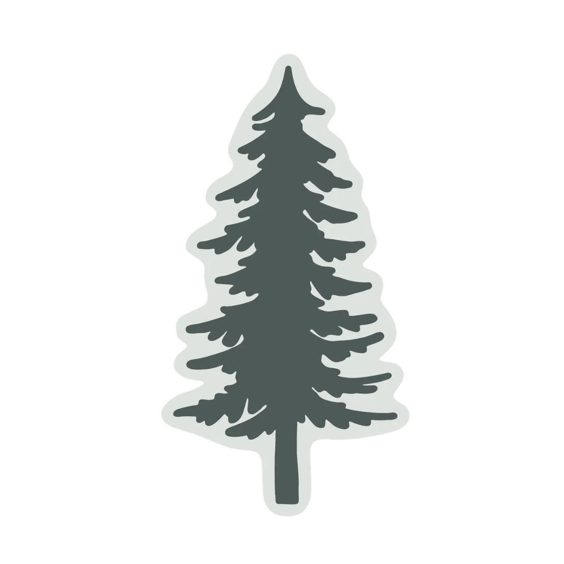 Green Pine Sticker
