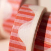 Red and Pink Wavy Stripes Washi Tape
