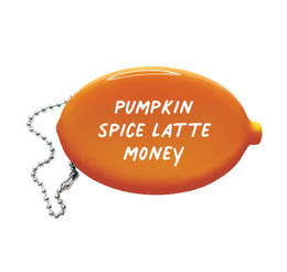 Pumpkin Spice Latte Coin Pouch