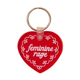 Feminine Rage Keychain