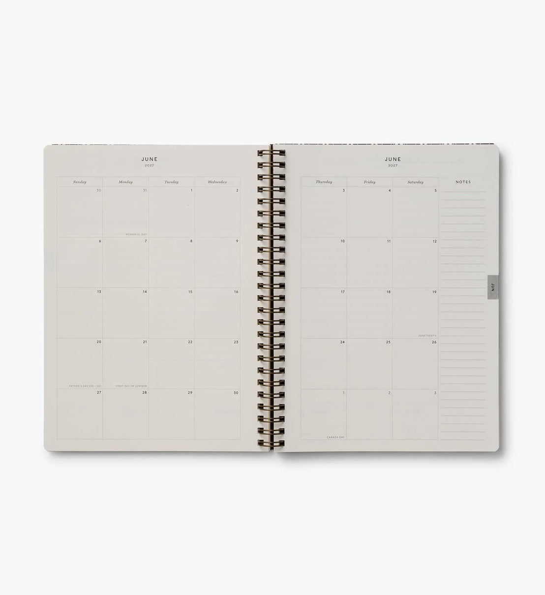 2027 Sage Hydrangea 12-Month Planner