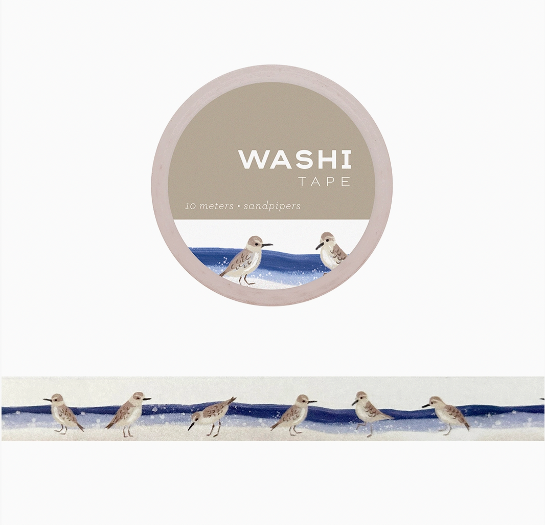 Sandpipers Washi Tape