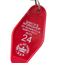 Santa's Workshop Key Tag