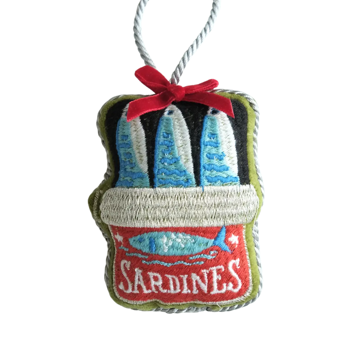 Sardine Tin Ornament