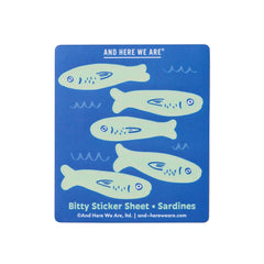 Sardines Bitty Sticker Sheet