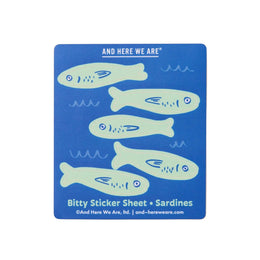 Sardines Bitty Sticker Sheet