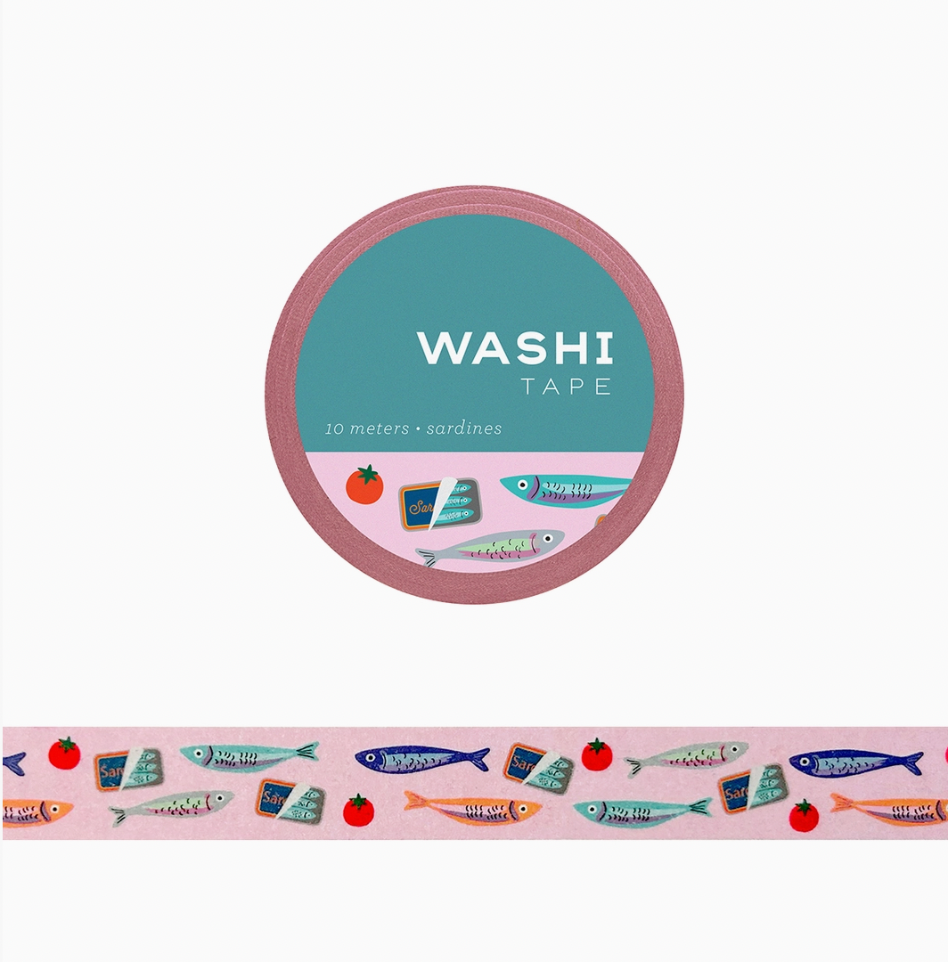 Sardines Washi Tape