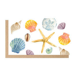 Sea Shell Mini Enclosure Cards