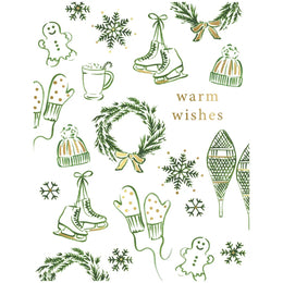 Snowflakes and Skates Boxed Set, Abigail Jayne Design