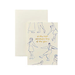 Ice Skaters, Wanderlust Paper Co.