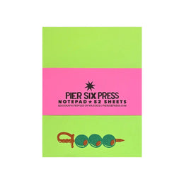 Salty Skewer Olive Notepad