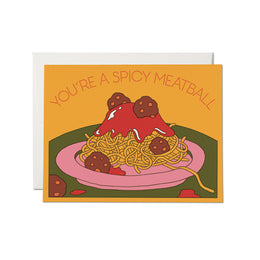 Spicy Meatball, Red Cap Cards