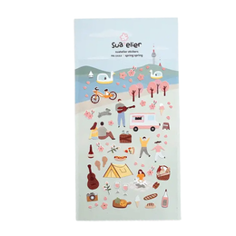 Spring Spring Stickers