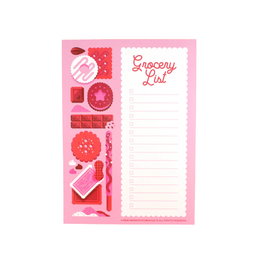 Sweet Tooth Grocery List Notepad