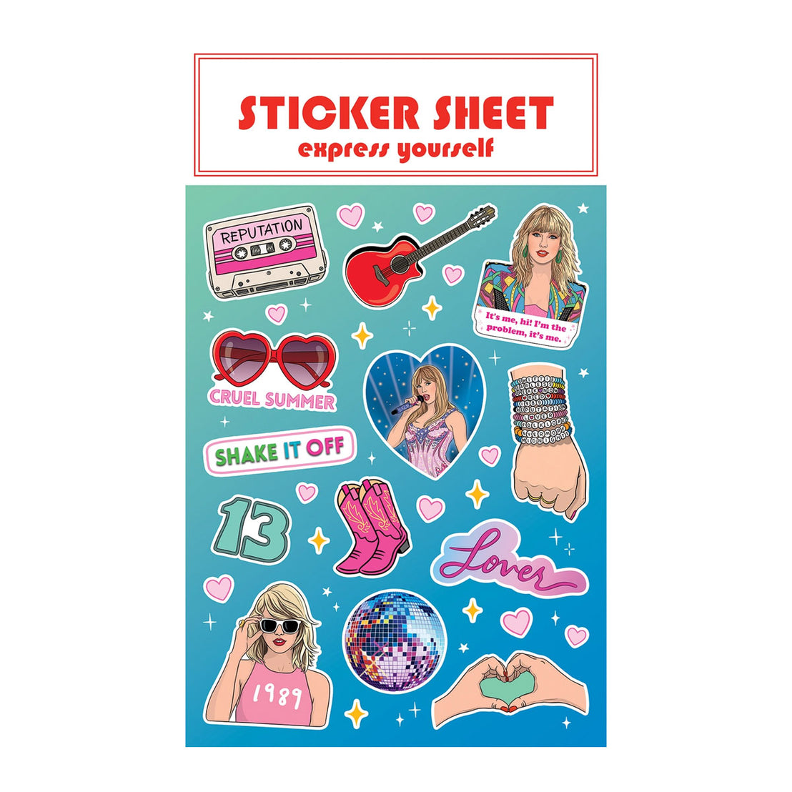 Swiftie Sticker Sheet