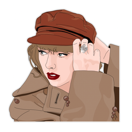 Taylor Swift Red Sticker