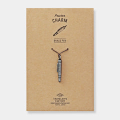TRAVELER'S FACTORY Charm | Brass Pen
