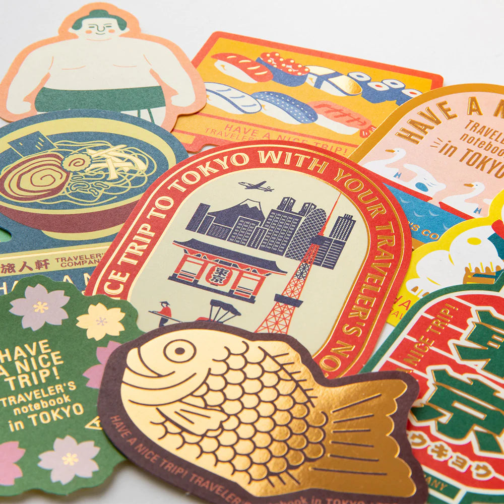 TRAVELER’S notebook Sticker Set Tokyo