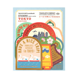 TRAVELER’S notebook Sticker Set Tokyo