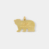 Traveler's Factory Brass Charm Small Bear, Traveler's Company