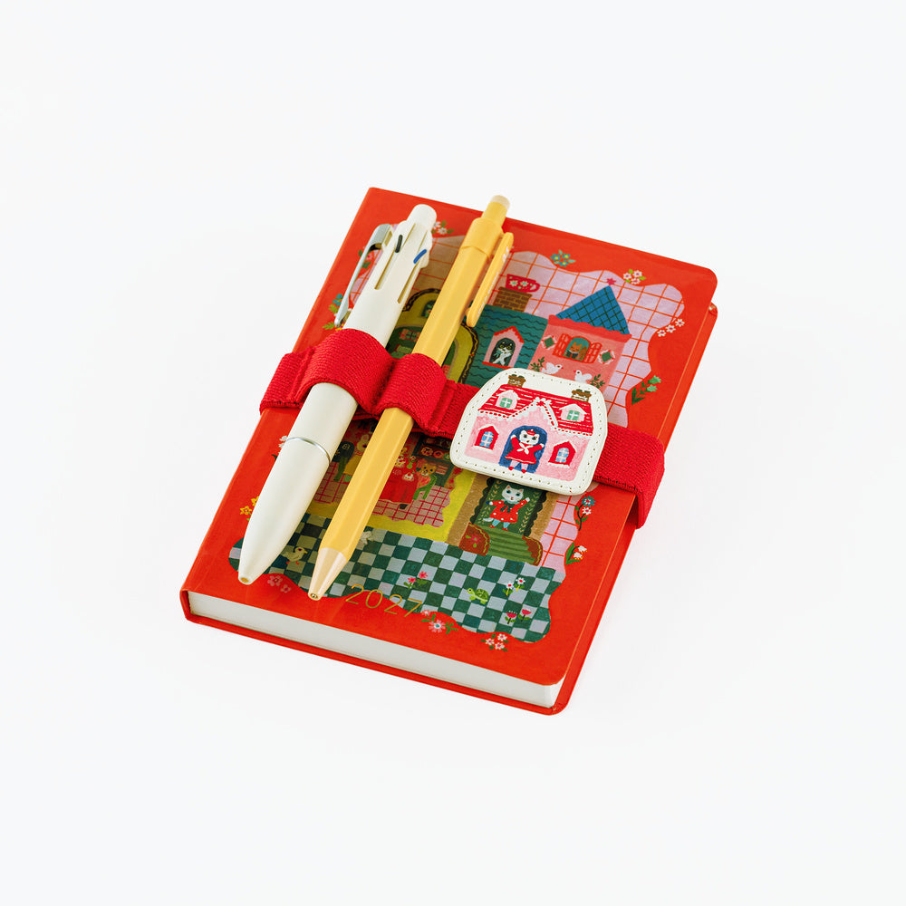 Hobonichi Yumi Kitagishi: White Cat Bookband