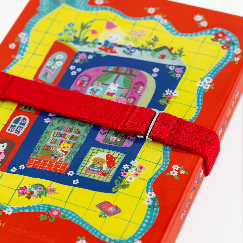 Hobonichi Yumi Kitagishi: White Cat Bookband