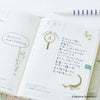 Hobonichi Moomin: Foil-Stamped Clear Stickers (Adventure Log)