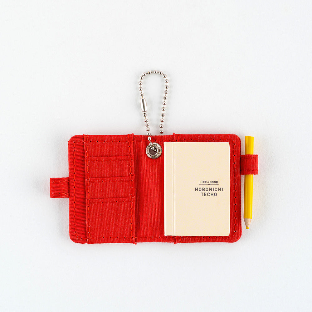 Hobonichi Red Techo Mini Keychain