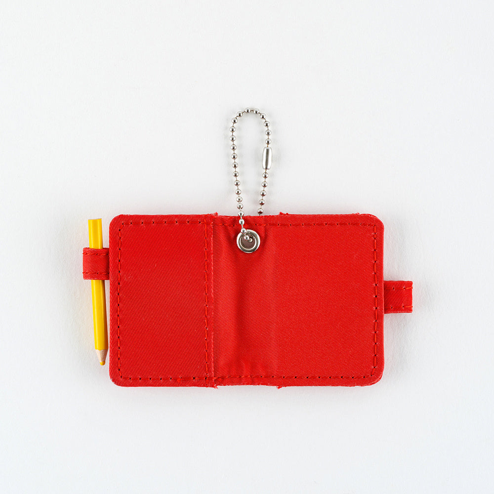 Hobonichi Red Techo Mini Keychain