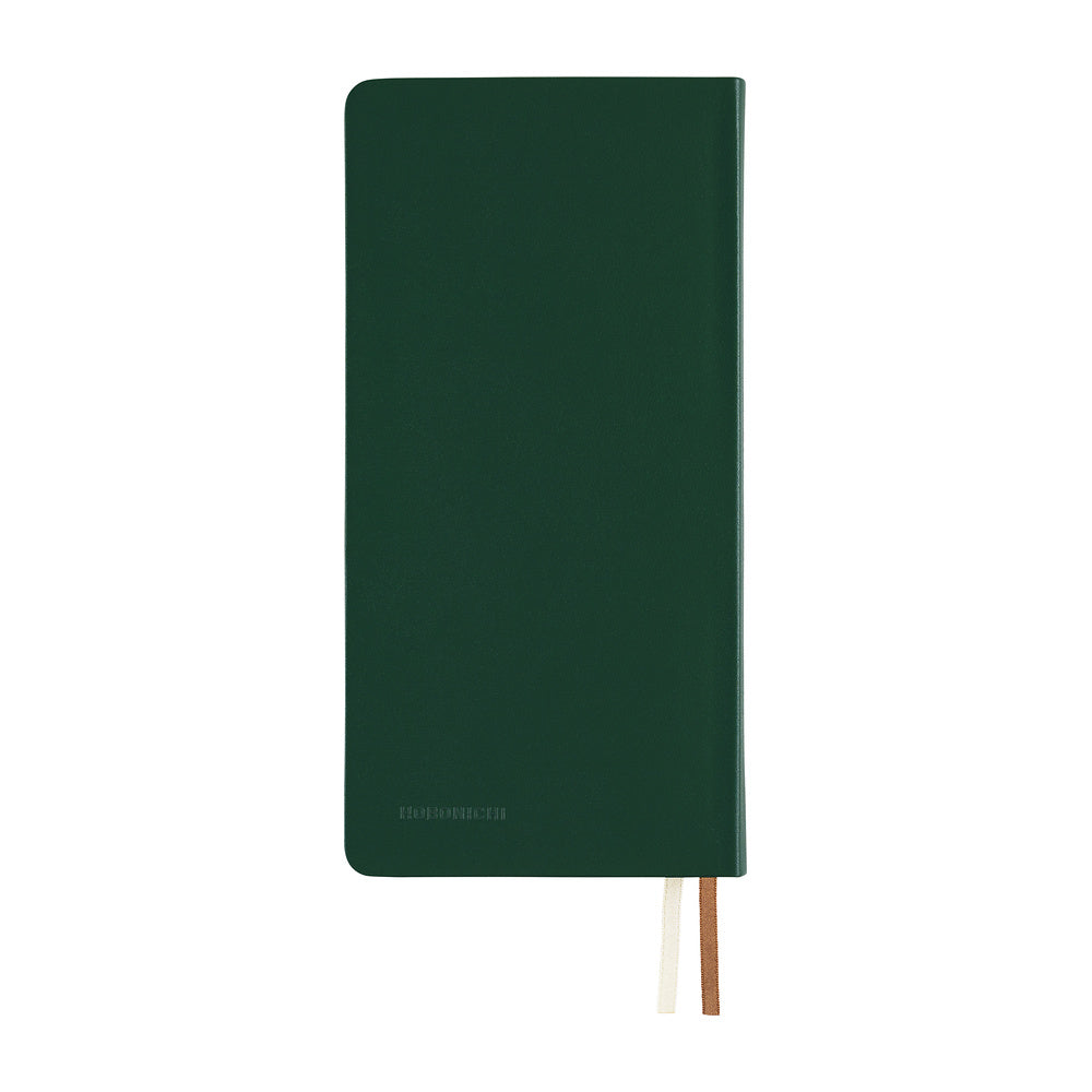 Hobonichi 2027 Techo Weeks Leather: Forest Green