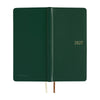 Hobonichi 2027 Techo Weeks Leather: Forest Green