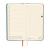 Hobonichi 2027 Techo Weeks Leather: Forest Green