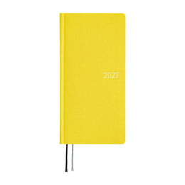Hobonichi 2027 Techo Weeks Colors: Canaria Yellow
